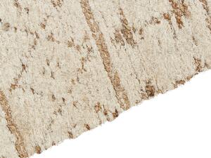 Bézs kender szőnyeg 300 x 400 cm SANAO