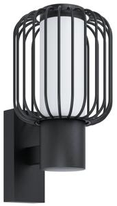 Eglo 98721 Ravello kültéri fali lámpa, fekete-fehér, 1xE27 foglalattal