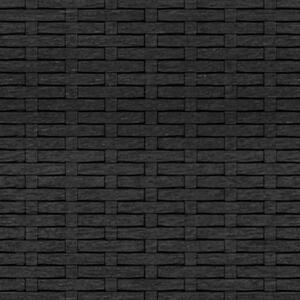 VidaXL 4 db fekete polyrattan kerti lábzsámoly párnákkal
