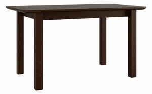 Asztal Victorville 103, Dió, 76x80x140cm, Hosszabbíthatóság, Természetes fa furnér, Váz anyaga, Részben összeszerelt, Bükkfa