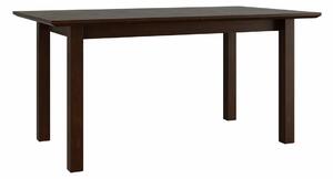 Asztal Victorville 112, Dió, 76x90x160cm, Hosszabbíthatóság, Természetes fa furnér, Váz anyaga, Részben összeszerelt, Bükkfa
