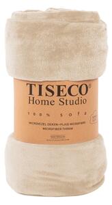 Bézs mikroplüss takaró, 150 x 200 cm - Tiseco Home Studio