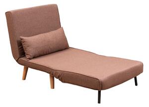 Design összecsukható fotel Felicitas barna