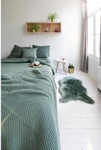 Zöld pamut könnyű ágytakaró, 250 x 260 cm - Tiseco Home Studio