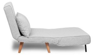 Design összecsukható kanapé Felicitas 120 cm szürke