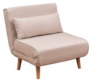 Design összecsukható fotel Felicitas krém