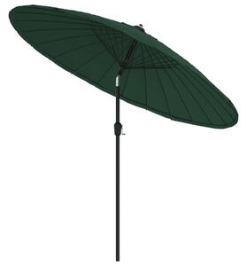 VidaXL zöld kültéri napernyő alumíniumrúddal 270 cm