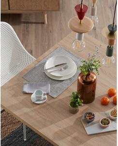 Étkezőasztal tölgyfa dekorral, 200 x 100 cm - Kave Home