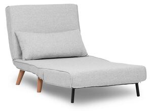 Design összecsukható fotel Felicitas szürke