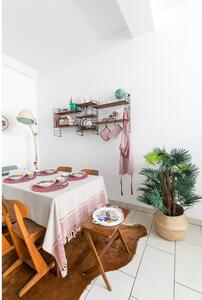 Rózsaszín pamutkeverék tányéralátét, ø 38 cm - Tiseco Home Studio