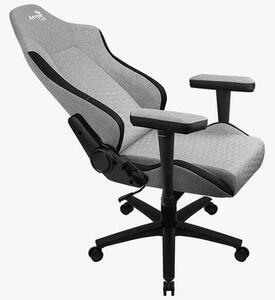 Aerocool CROWN AeroWeave Gamer szék - Világosszürke