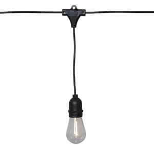 String fekete kültéri LED fényfüzér, hosszúság 3,6 m - Star Trading