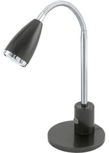 Eglo Fox asztali lámpa, fekete, 1xGU10 foglalattal