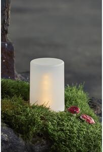 Flame Candle fehér LED fénydekoráció, magasság 14,5 cm - Star Trading