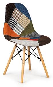 Modern étkezőszékek patchwork 2 db