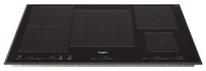 Whirlpool WT 1090 BA Beépíthető indukciós főzőlap, 90 cm, 5 főzőzóna, FlexiCook, Fekete