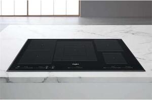 Whirlpool WT 1090 BA Beépíthető indukciós főzőlap, 90 cm, 5 főzőzóna, FlexiCook, Fekete