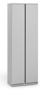 SIMPLY szekrény 68x200x40 - szürke