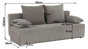 Szétnyitható kanapé Feriah . 1015613