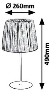 Rábalux 5455 Pixie asztali lámpa 1xE27 49cm