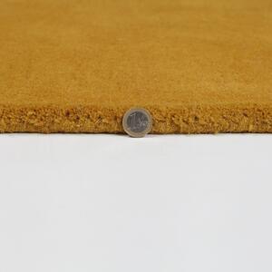 Collage sárga-bézs gyapjú szőnyeg, 150 x 240 cm - Flair Rugs