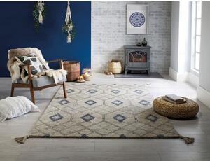 Diego szürke gyapjú szőnyeg, 120 x 170 cm - Flair Rugs