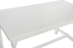 Asztal ebédlő fa 180x90x80 fehér