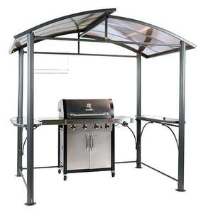 Acél Keretes Pavilon - Grillező Pavilon - 236x150x235 cm