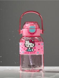 Sinsay - Kulacs fogantyúval és szívószállal Hello Kitty - többszínű