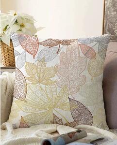 Oriental Leaves pamut keverék párnahuzat, 55 x 55 cm - Minimalist Cushion Covers