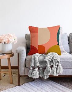 Circles pamut keverék párnahuzat, 55 x 55 cm - Minimalist Cushion Covers