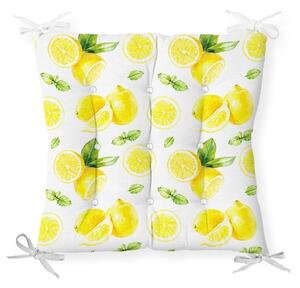 Sliced Lemon pamut keverék székpárna, 40 x 40 cm - Minimalist Cushion Covers