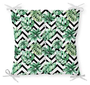 Palm Leaves pamut keverék székpárna, 40 x 40 cm - Minimalist Cushion Covers
