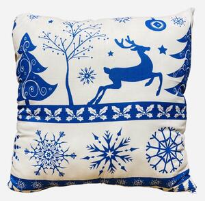Antiallergén párna Christmas Kék 40x40cm TiaHome