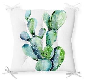 Cactus pamut keverék székpárna, 40 x 40 cm - Minimalist Cushion Covers