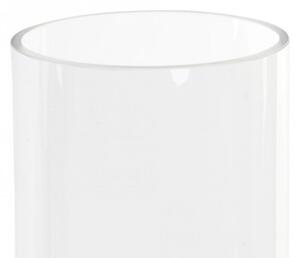 Váza üveg 10x10x50 átlátszó (készletről)