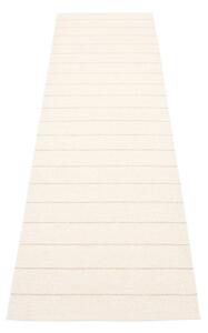 Krémszínű kültéri-beltéri futószőnyeg 70x270 cm Carl Vanilla – Pappelina