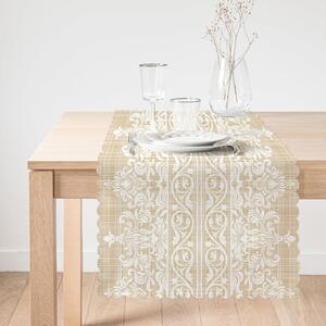 Beige Ethnic asztali futó, 45 x 140 cm - Minimalist Cushion Covers