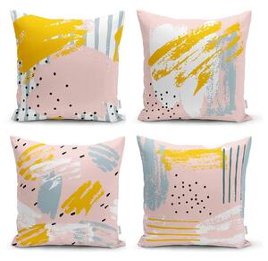 Pastel Design 4 db-os dekorációs párnahuzat szett, 45 x 45 cm - Minimalist Cushion Covers