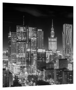 New York fekete-fehér városkép (30x30 cm)