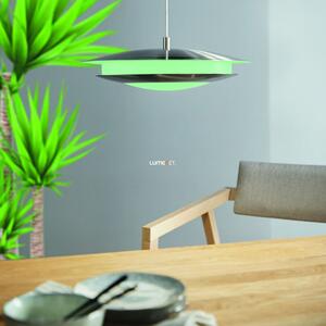 Eglo Moneva-C függesztett RGBW LED lámpa, 40,5 cm, nikkel-fehér