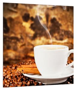 Csésze kávé képe (30x30 cm)
