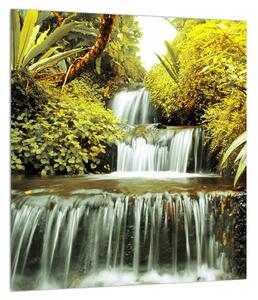 Indonéz vízesések képe (30x30 cm)