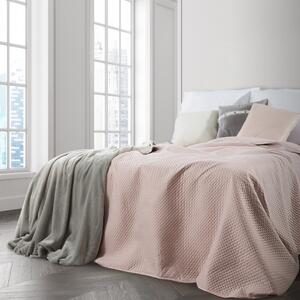 Ágytakaró rózsaszín 200x220