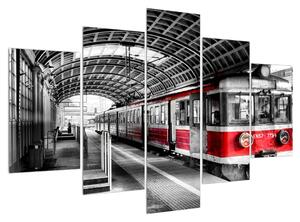 Nostalgikus vonat képe (150x105 cm)