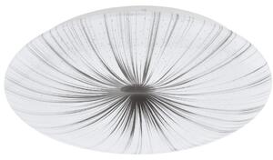 Eglo Nieves mennyezeti LED lámpa, 41 cm, fehér-ezüst