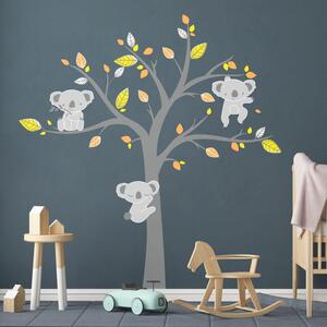 Koala Autumn gyerek falmatrica - Ambiance