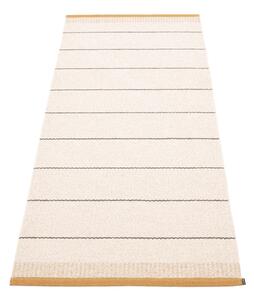 Okkersárga-krémszínű kültéri-beltéri futószőnyeg 85x200 cm Belle Ochre – Pappelina