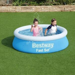 Bestway Lupa felfújható karimájú, puhafalú medence 183 x 51 cm