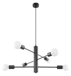 Donato 6 fekete mennyezeti lámpa - Nice Lamps